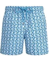 Vilebrequin - Turtle-Print Swim Shorts - Lyst