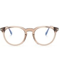 Tom Ford - Translucent Pantos-Frame Glasses - Lyst