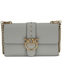 Pinko - One Simply Love Studded Chain Shoulder Bag - Lyst