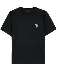 PS by Paul Smith - 3d Zebra-print Organic-cotton T-shirt - Lyst