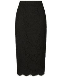 Dolce & Gabbana - Lace Skirt - Lyst