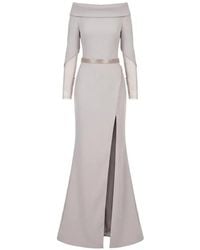 Gatti Nolli by Marwan - Off-The-Shoulder Mermaid Side-Slit Gown - Lyst