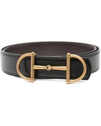 Gucci - Wendbarer Gürtel mit Horsebit-Detail - Lyst