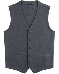 Fay - Buttoned V-Neck Waistcoat - Lyst