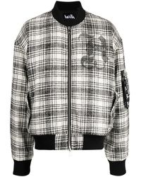 Haculla - Tweed Zipped Bomber Jacket - Lyst