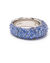 AMINA MUADDI - Cameron Embellished Ring - Lyst