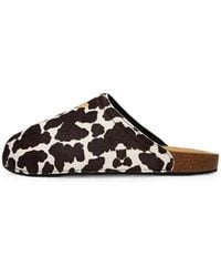 adidas - Adimule Cow-Print Mules - Lyst