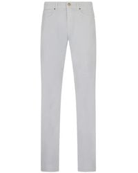 Incotex - Logo-Patch Five-Pocket Trousers - Lyst