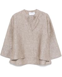 Kaos - Blusa de lino - Lyst