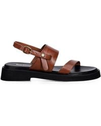 Barbour - Sandales Dakota En Cuir À Boucle - Lyst