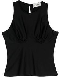 Sonia Rykiel - Bustier-Detail Open-Back Tank Top - Lyst