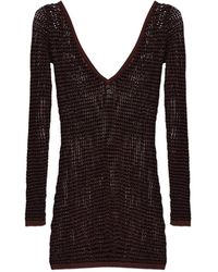 Bondeye - Long-Sleeve V-Neck Dress - Lyst