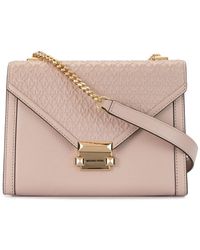 Michael Kors Whitney Grote Schoudertas - Roze