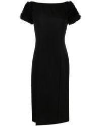 Viktor & Rolf - Daring Nights Ruffled Midi Dress - Lyst