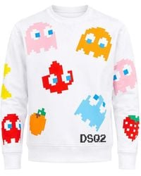 DSquared² - Pac- Print Sweatshirt - Lyst