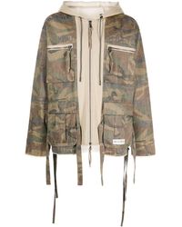 Mostly Heard Rarely Seen - M65 Camouflage Zip Hybrid Jacket - Lyst