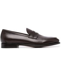 SCAROSSO - Stefano Leather Loafers - Lyst