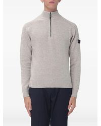 Peuterey - Quarter-Zip Wool Sweater - Lyst