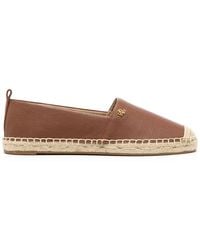 Ralph Lauren - Cameryn Iv Tumbled Leather Espadrille - Lyst