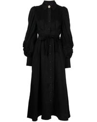 Aje. - Women's Bonnie Knot Sleeve Midi-dress - Lyst
