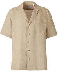 Lardini - Chest-Pocket Short-Sleeve Shirt - Lyst