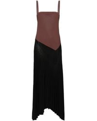 Mrz - Vestido largo con diseño colour block - Lyst