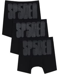 Sp5der - Logo-Print Boxer Briefs (Set Of Three) - Lyst