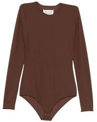Maison Margiela - Technical Jersey Bodysuit - Lyst