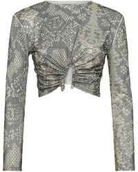 Philipp Plein - Glass Crystal Embellishment T-Shirt - Lyst
