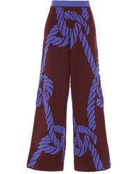 Temperley London - Rope-Knit Trousers - Lyst