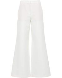 Moschino - Pantalon ample à plis avant - Lyst