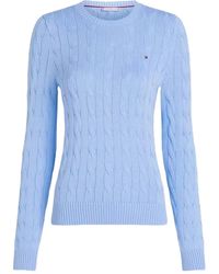 Tommy Hilfiger - Pullover mit Zopfmuster - Lyst