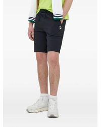 KARL LAGERFELD - Ikonik Patch Drawstring Shorts - Lyst