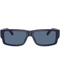 DIESEL - Rectangle Sunglasses - Lyst