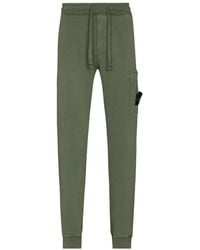 Stone Island - Tapered Drawstring Track Pants - Lyst