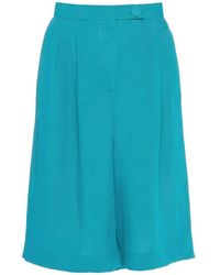 Eres - Pleated Bermuda Shorts - Lyst
