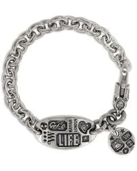 Vivienne Westwood - Bracelet Lancelot À Breloque Gravée - Lyst