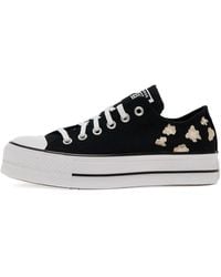 Converse - Chuck Taylor Leopard-Print Platform Sneakers - Lyst