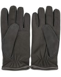Moorer - Halvard Seam-Details Leather Gloves - Lyst