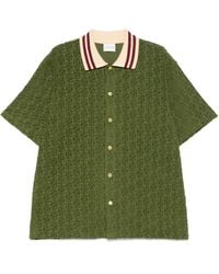 Drole de Monsieur - Hemd mit Kontrastkragen - Lyst