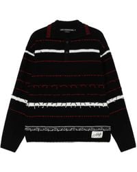 ANDERSSON BELL - B&W Stripe Polo Shirt - Lyst