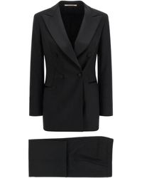 Tagliatore - Virgin Wool-Blend Double-Breasted Suit - Lyst