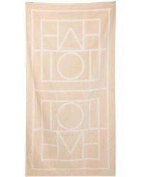 TOTEME - Monogram Jacquard Beach Towel - Lyst