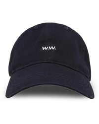 WOOD WOOD - Logo-Embroidered Baseball Cap - Lyst