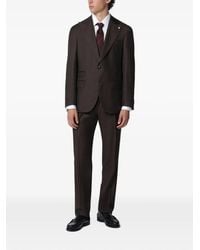 Luigi Bianchi - Single-Breasted Wool Suit - Lyst