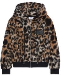 Gcds - Hooded Animal-Pattern Jacket - Lyst