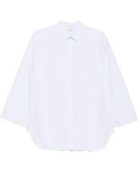 Aspesi - Long-Sleeve Striped Shirt - Lyst