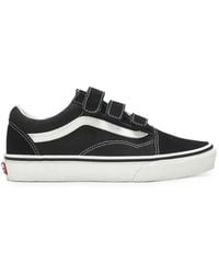 Vans - Old Skool V Touch-Strap Sneakers - Lyst