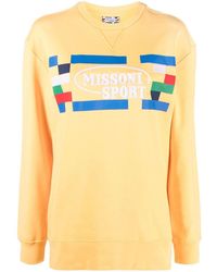 Missoni - Logo-print Cotton Sweatshirt - Lyst