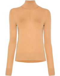 Chloé - Logo-Embroidered Wool Jumper - Lyst